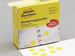 AVERY Zweckform Klebepunkte Ø 10,0 mm gelb