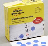 AVERY Zweckform Klebepunkte Ø 10,0 mm blau