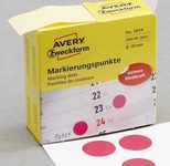 AVERY Zweckform Klebepunkte Ø 19,0 mm magenta