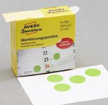AVERY Zweckform Klebepunkte Ø 19,0 mm grün