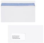MAILmedia Briefumschläge DIN lang+ mit Fenster selbstklebend