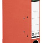 LEITZ Ordner Rückenbreite 5.2 cm DIN A4 Karton hellrot