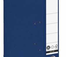 LEITZ Ordner Rückenbreite 5.2 cm DIN A4 Karton blau
