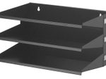 DURABLE Sortierstation DIN A4 quer 3-Fach  schwarz