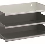 DURABLE Sortierstation DIN A4 quer 3-Fach  grau
