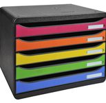 Exacompta Schubladenbox 308798D  DIN A4 quer 35,5 x 27,0 x 27,1 cm