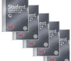 BRUNNEN Collegeblöcke DIN A4 kariert