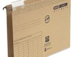 ELBA vertic ULTIMATE Hängesammler DIN A4 3 cm naturbraun