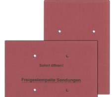 MAILmedia Freistempler-Umschläge DIN B4 rot