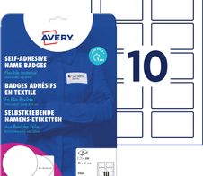 AVERY Zweckform Namensetiketten J4785-20 weiß 80,0 x 50,0 mm