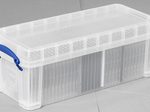 Really Useful Box Aufbewahrungsbox 6,5 l - 18,0 x 43,0 x 16,0 cm transparent