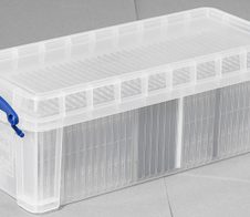 Really Useful Box Aufbewahrungsbox 6,5 l - 18,0 x 43,0 x 16,0 cm transparent