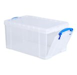 Really Useful Box Aufbewahrungsbox 14,0 l - 25,5 x 39,5 x 21,0 cm transparent