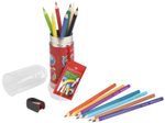 FABER-CASTELL Buntstifte Colour Grip Rakete Mehrfarbig