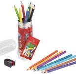 FABER-CASTELL Buntstifte Colour Grip Rakete Mehrfarbig