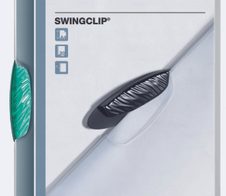DURABLE Klemmhefter Swingclip DIN A4 dunkelgrün