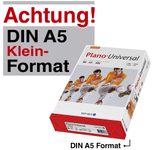 Plano Kopierpapier DIN A5 80 g/m²