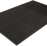 Mercury Fußmatte TRINITY 120,0 x 190,0 cm schwarz