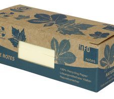 inFO Recycling Haftnotizen 5,0 x 4,0 cm