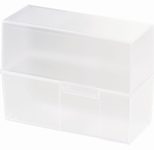 HAN A7 Karteikasten A7 300 Karteikarten transparent