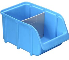 hünersdorff Trennstege Polypropylen grau