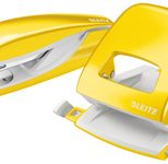 LEITZ Locher gelb-metallic