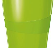 LEITZ Papierkorb WOW Duo Colour 15,0 l grün