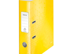 LEITZ Ordner Rückenbreite 8 cm DIN A4 Karton gelb