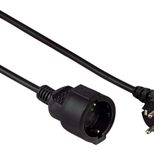 Hama Verlängerungskabel 3 m schwarz