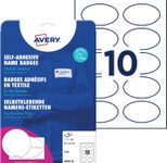 AVERY Zweckform Namensetiketten J4882-20 weiß 85,0 x 50,0 mm