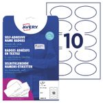 AVERY Zweckform Namensetiketten L4882-20 weiß 85,0 x 50,0 mm