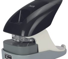 PLUS JAPAN Klammerloses Heftgerät schwarz