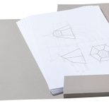 folia Sammelmappe A3 grau