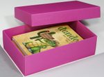 BUNTBOX Geschenkboxen L 3,6 l - 26,6 x 17,2 x 7,8 cm pink