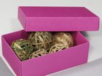 BUNTBOX Geschenkboxen M 1,1 l - 17,0 x 11,0 x 6,0 cm pink
