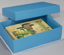 BUNTBOX Geschenkboxen L 3,6 l - 26,6 x 17,2 x 7,8 cm blau