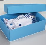 BUNTBOX Geschenkboxen XL 8,6 l - 34,0 x 22,0 x 11,5 cm blau