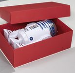 BUNTBOX Geschenkboxen XL 8,6 l - 34,0 x 22,0 x 11,5 cm rot