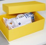 BUNTBOX Geschenkboxen XL 8,6 l - 34,0 x 22,0 x 11,5 cm gelb