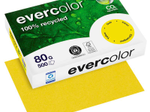 Clairefontaine Recyclingpapier Evercolor DIN A4 80 g/m² gelb
