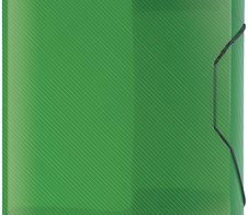 VELOFLEX Heftbox 2.5 cm DIN A4 transparent grün