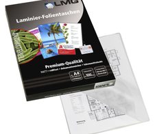 LMG Laminierfolien matt 100 mikron A4
