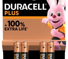DURACELL Batterien PLUS Micro AAA 1.5 V