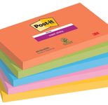 Post-it® Super Sticky Notes Bangkok Collection Haftnotizen 12,7 x 7,6 cm