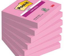 Post-it® Super Sticky Haftnotizen 7,6 x 7,6 cm