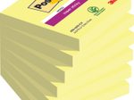 Post-it® Super Sticky Notes Haftnotizen extrastark gelb 4 Blöcke + GRATIS 2 Blöcke