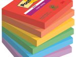 Post-it® Playful Haftnotizen 7,6 x 7,6 cm