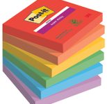 Post-it® Playful Haftnotizen 7,6 x 7,6 cm