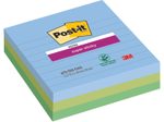 Post-it® Super Sticky Oasis Haftnotizen 10,0 x 10,0 cm