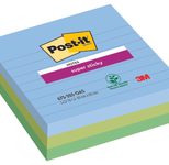 Post-it® Super Sticky Oasis Haftnotizen 10,0 x 10,0 cm
